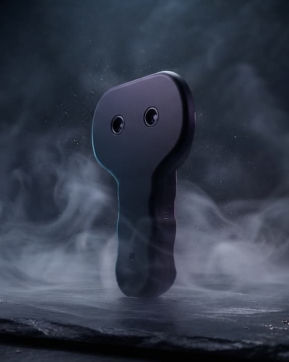 SentryPod handheld counter-surveillance scanner — wand form factor with dual sensor apertures